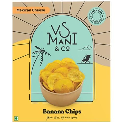 Vs Mani & Co Mexican Cheese Banana Chips 