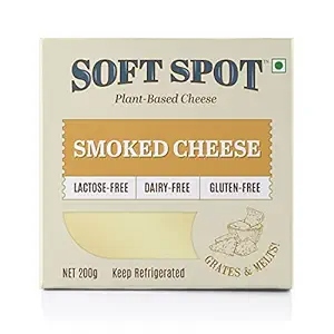 Soft Spot Foods Smoked Plant Based Cheddar Block Soft Spot Foods Smoked Plant Based Cheddar Block