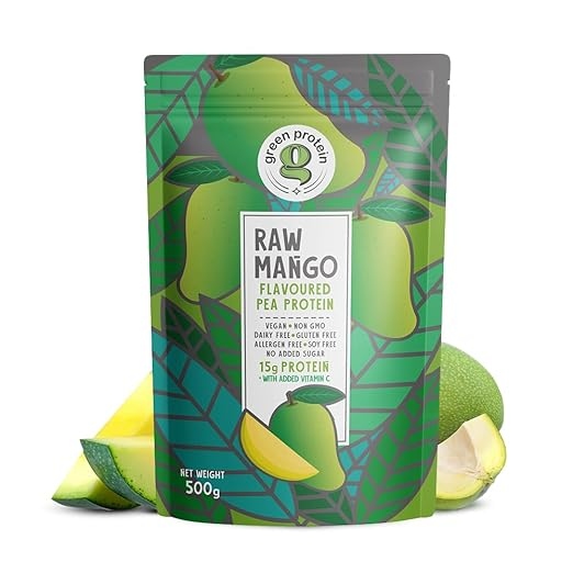 Green Protein Raw Mango Flavored Pea Protein