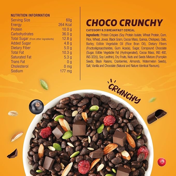 Max Protein Choco Crunchy Dark Chocolate