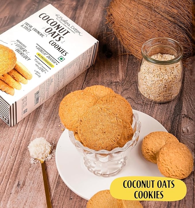 The Baker's Dozen Coconut Oat Cookies Small