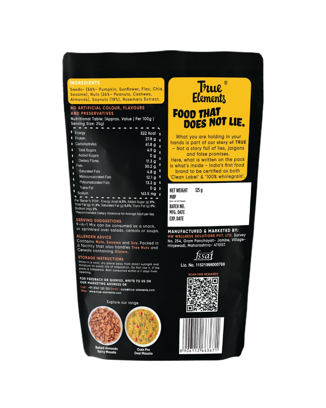 True Elements 9 in 1 Snack Mix Image