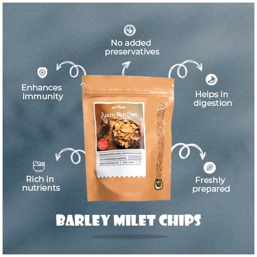 Evolve Barley millet Chips