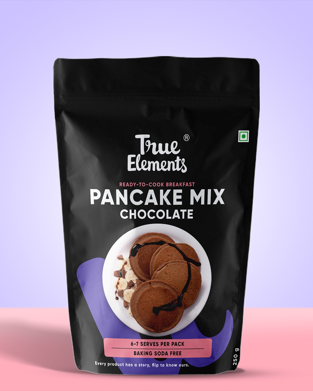 True Elements Pancake Mix Chocolate