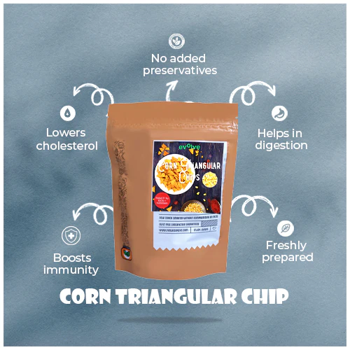 Evolve Corn Triangluar Chips