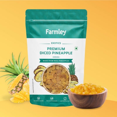 Farmley Premium Diced Pineapple