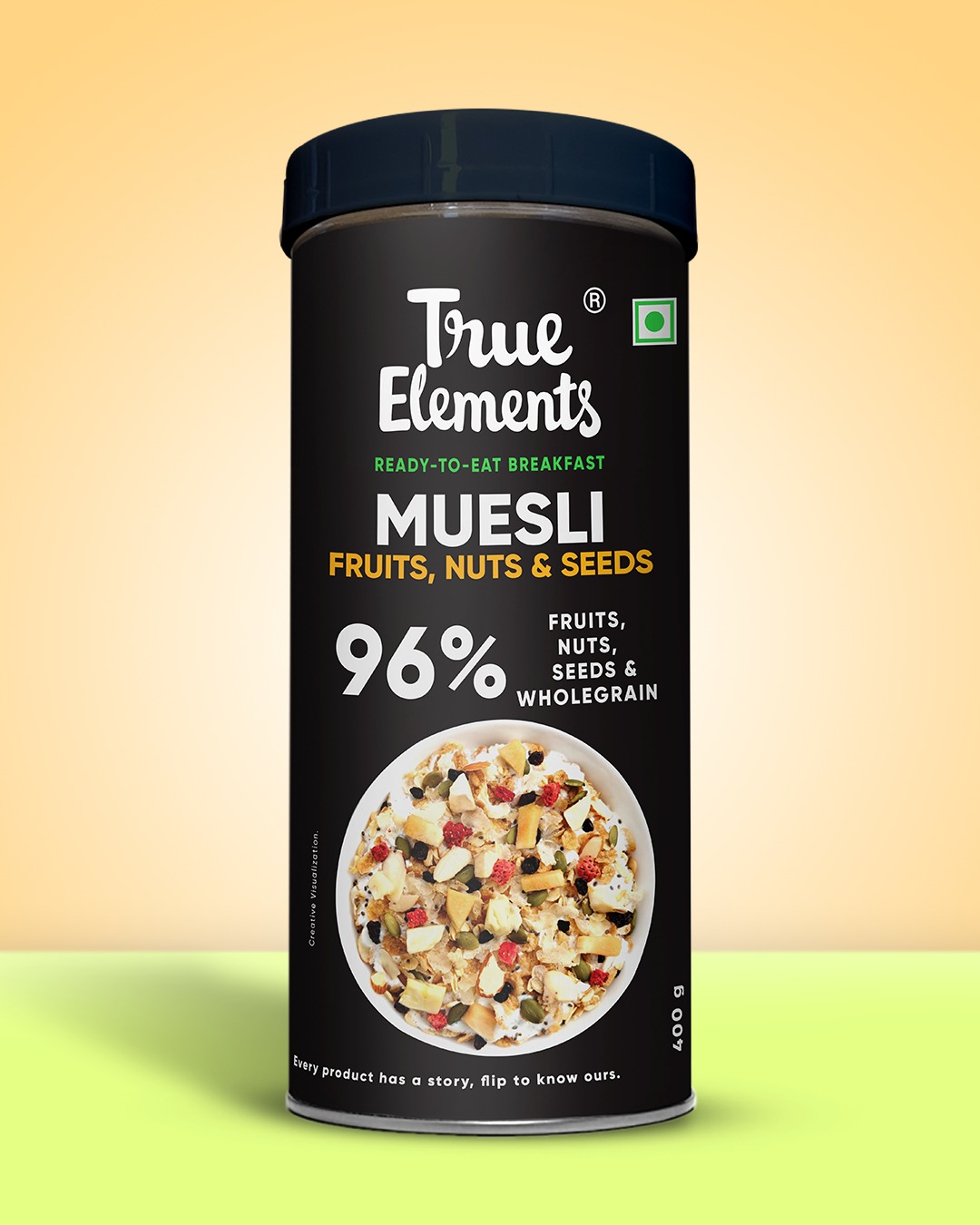 True Elements Muesli Fruit And Nut