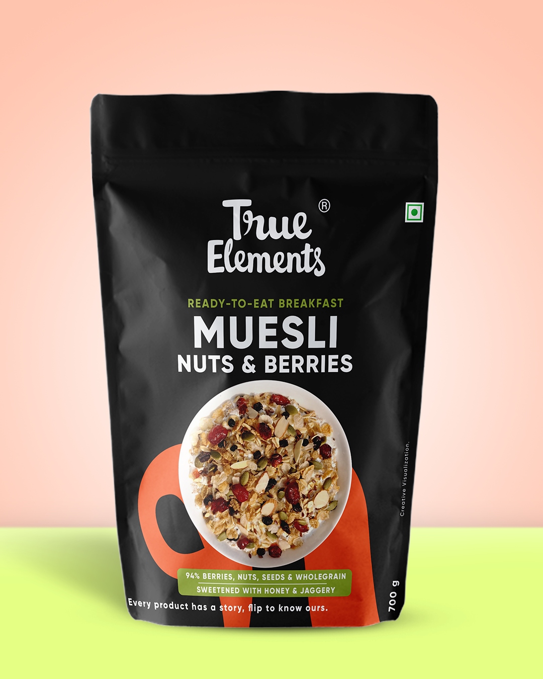 True Elements Crunchy Nuts And Berries Muesli Image