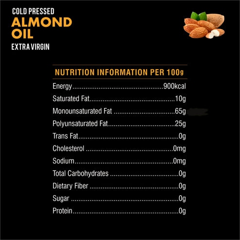 OLIXIR Cold Pressed Almond Oil
