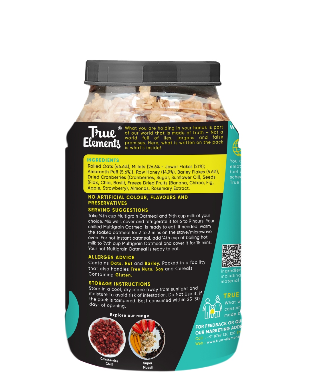 True Elements Multigrain Oatmeal