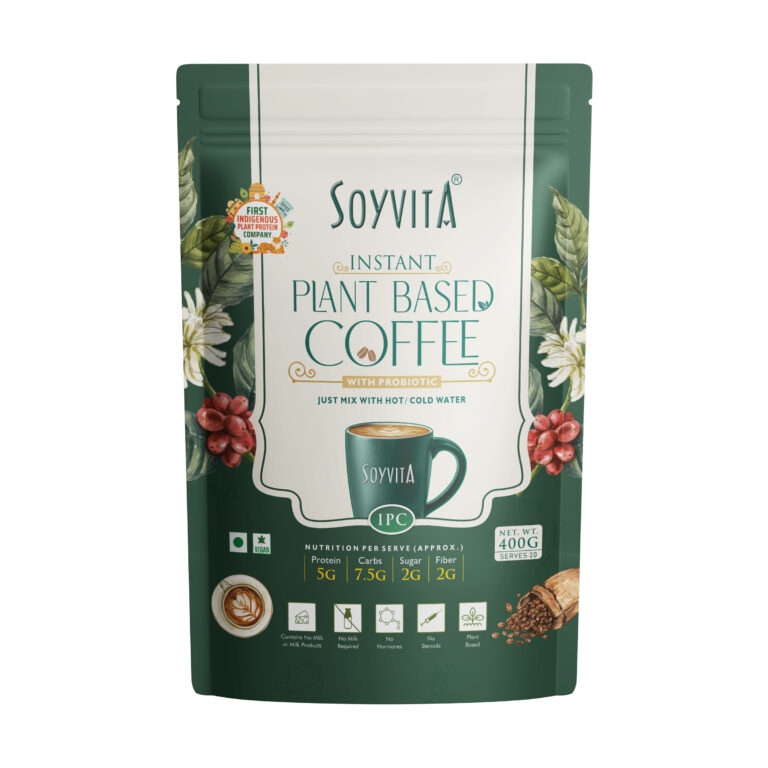 Soyvita Plant Based Instant Coffee Premix With prebiotics & Probiotics