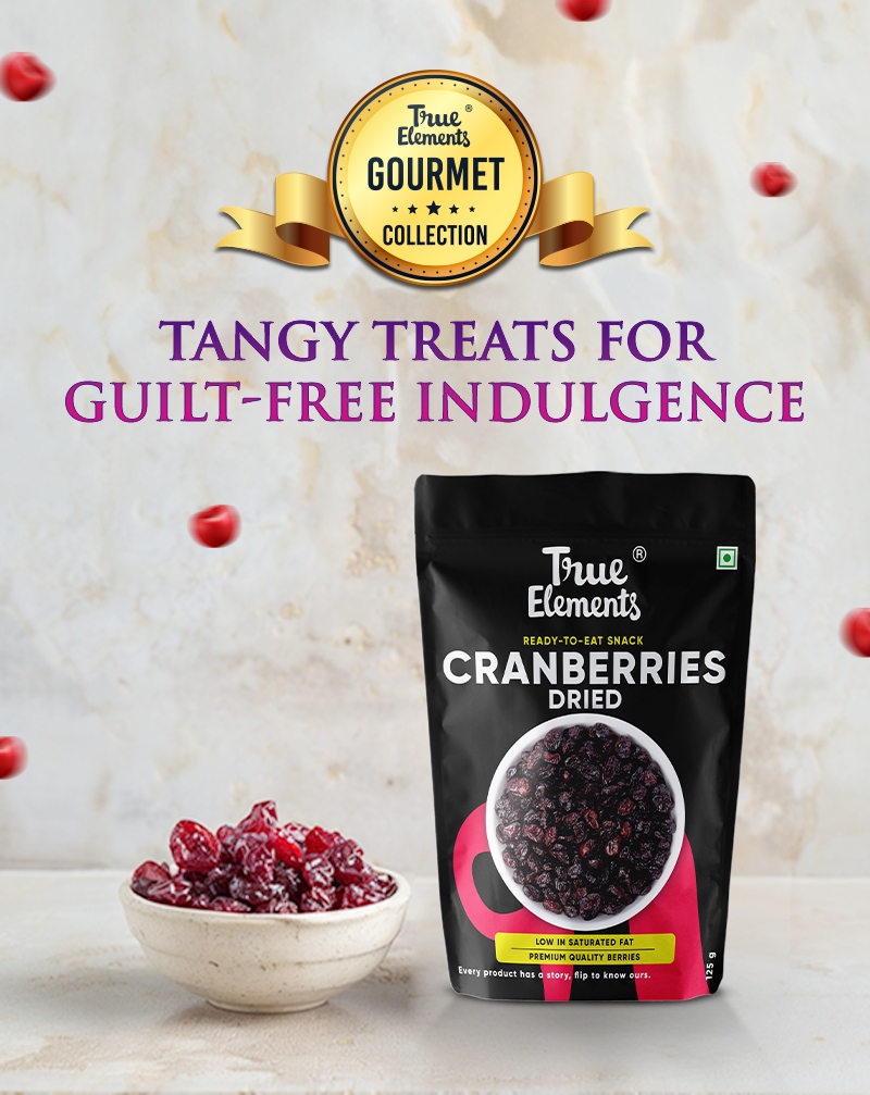 True Elements Dried Cranberries