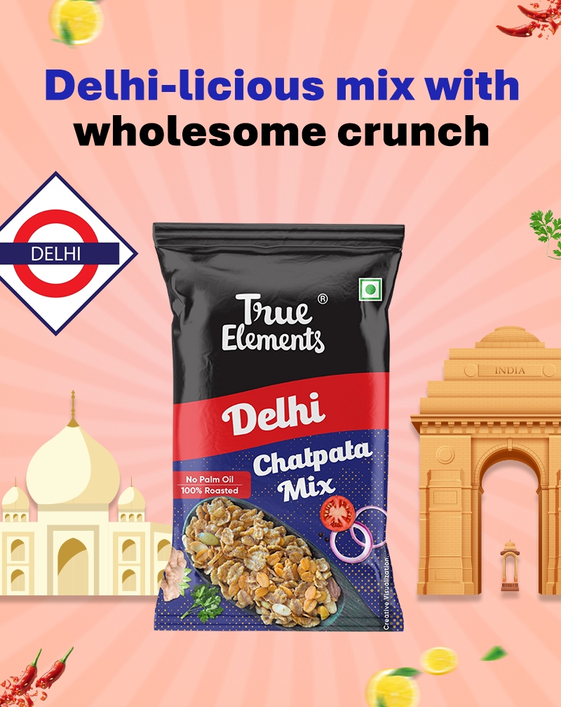 True Elements Delhi Chatpata Mix