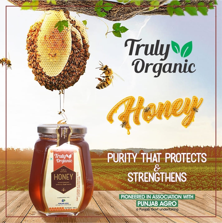 Truly Organic Honey Pure Natural Honey