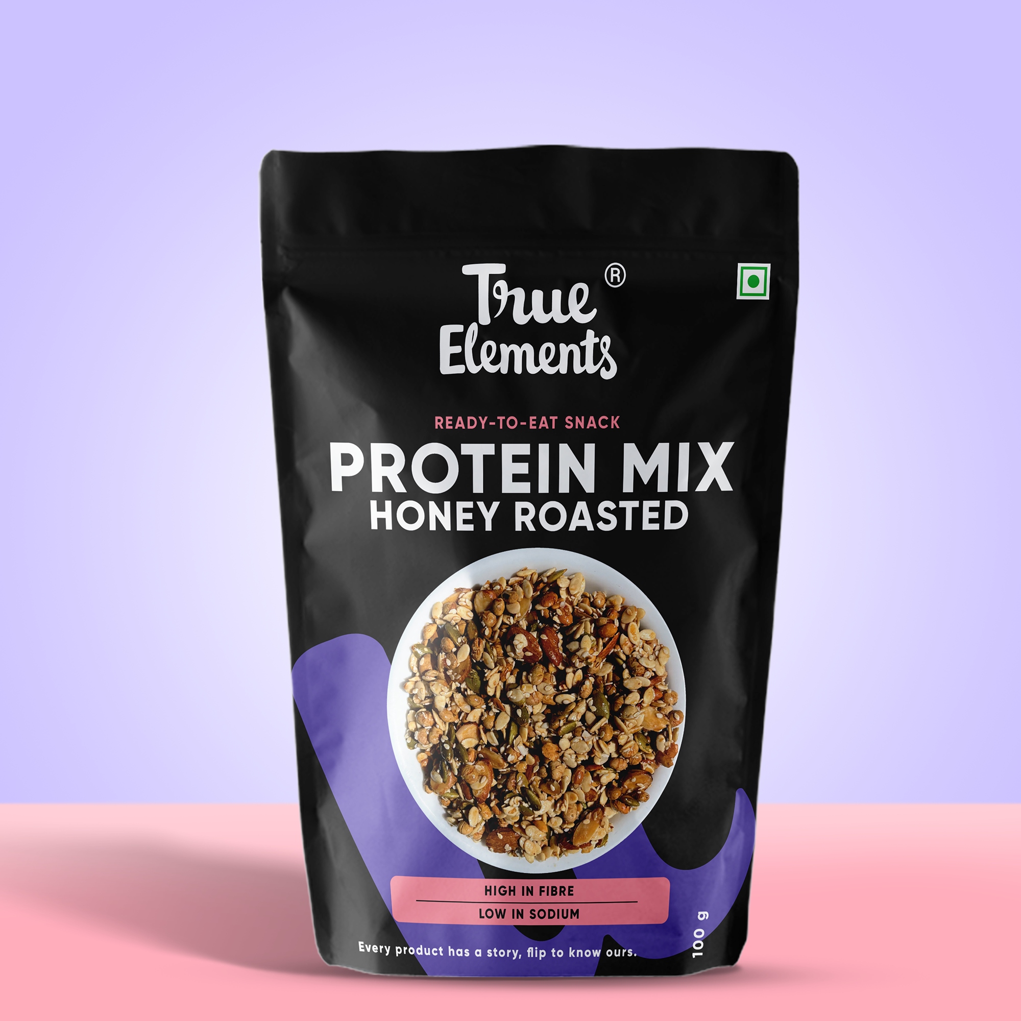 True Elements Protein Mix Honey Roasted