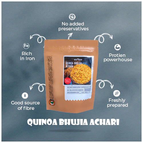 Evolve Quinoa Bhujia Achari