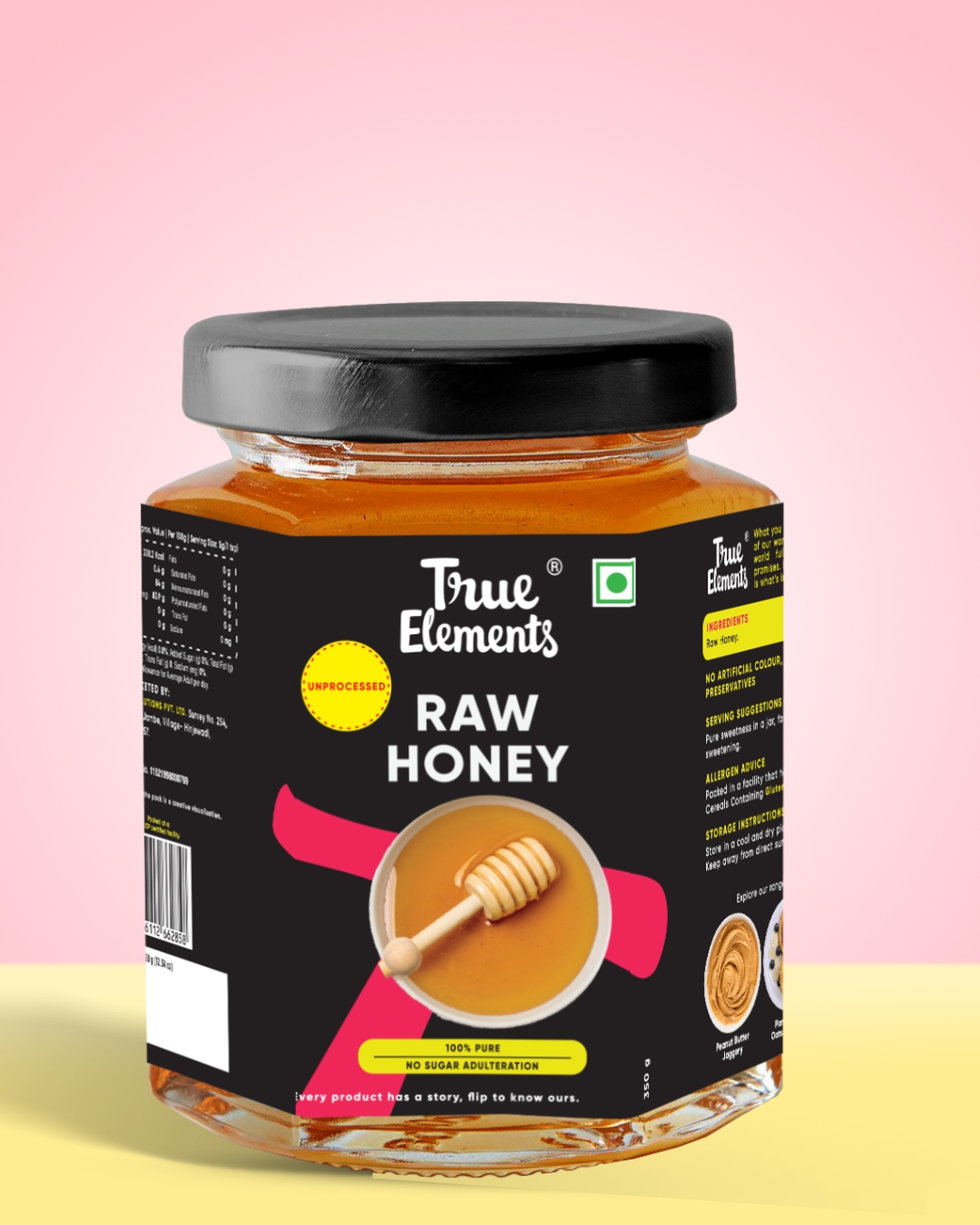 True Elements Raw Honey