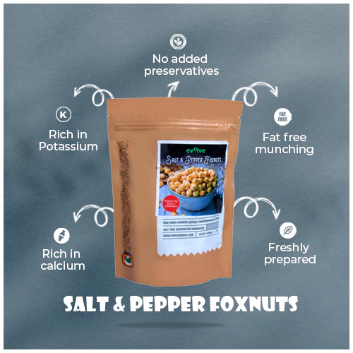 Evolve Salt 'n' Pepper Fox Nuts