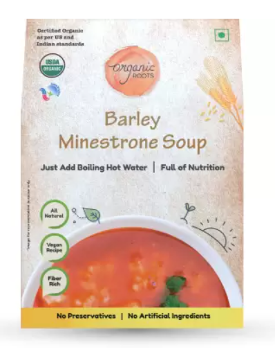 Organic Roots Barley Minestrone Soup