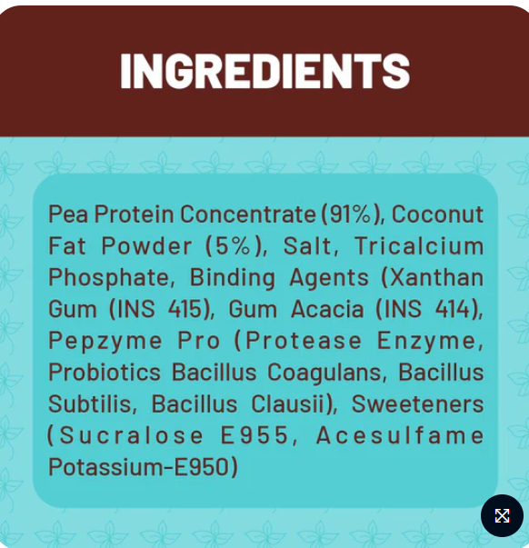 Max Protein Plant Protein with Creamy Vanilla