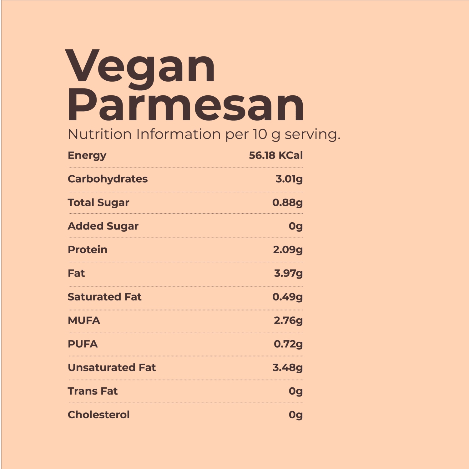 One Good Vegan parmesan cheese