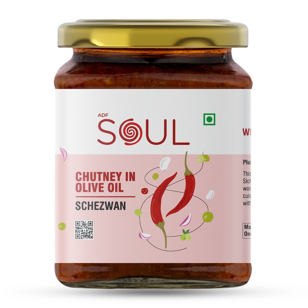Soul Schezwan Chutney in Olive Oil