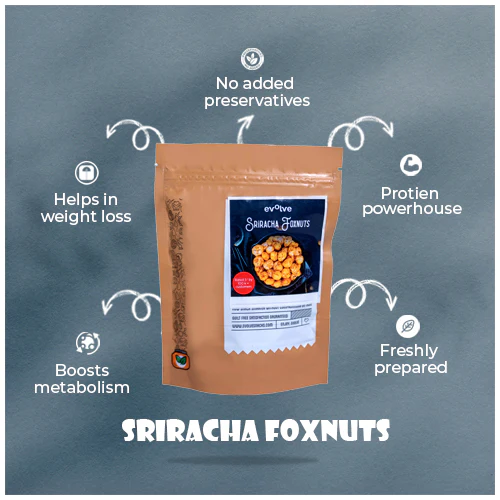 Evolve Sriracha Fox Nuts
