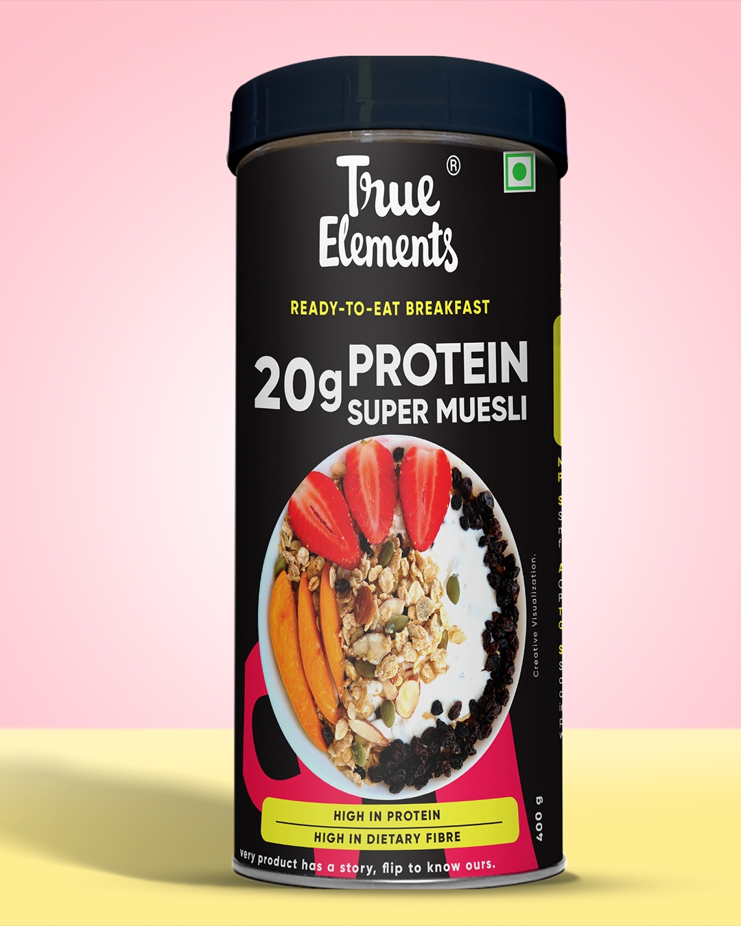 True Elements Protein Muesli - Contains 20g Protein