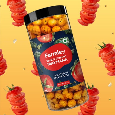 Farmley Tangy Tomato Makhana Roasted In Olive Oil