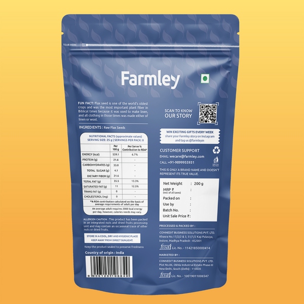 Farmley Premium Flax Seeds (Alsi)