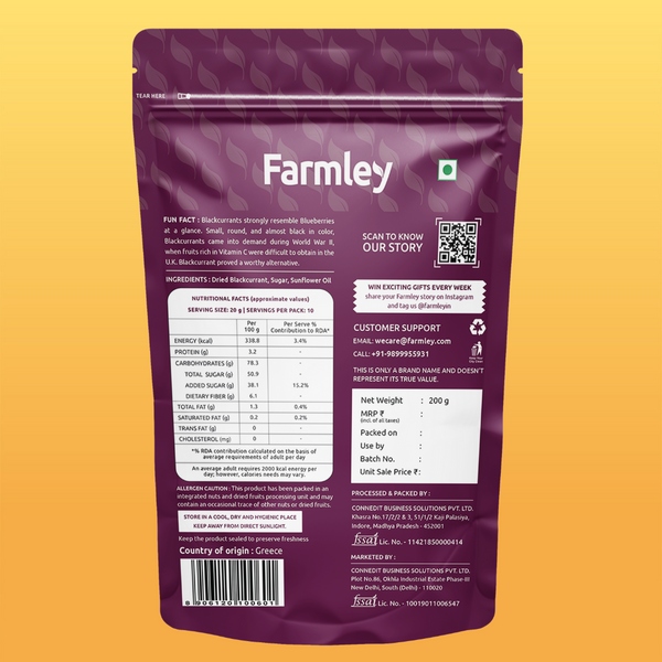 Farmley Premium Greek Blackcurrant