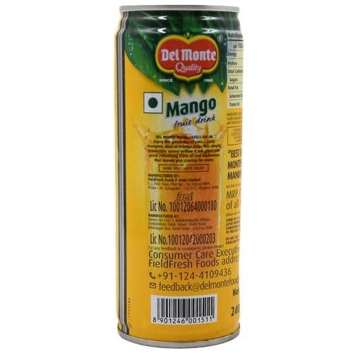 Del Monte Fruit Drink  Mango Image