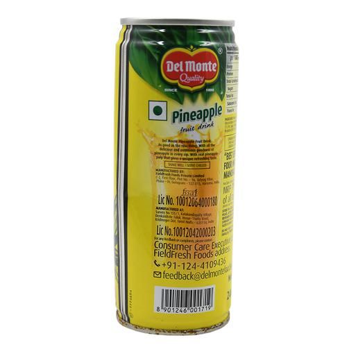 Del Monte Fruit Drink  Pineapple Image