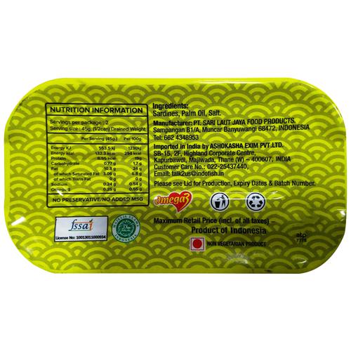 Indofish Sardine In Vegetable Oil Image