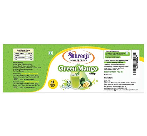 SHREEJI Green Mango Syrup Image