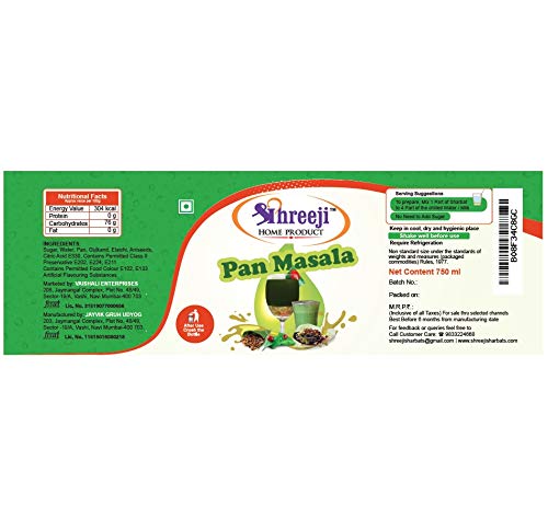 SHREEJI Pan Masala Syrup Image