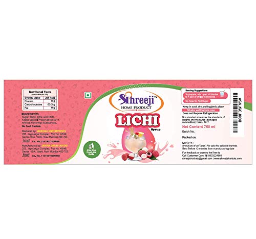 SHREEJI Litchi Syrup Image