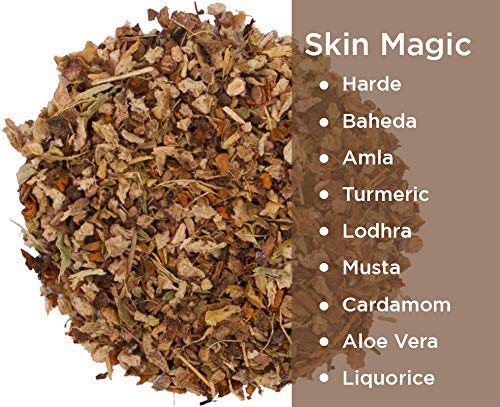 The Tea Trove Skin Magic Herbal Tea With Loose Tea Filter Image
