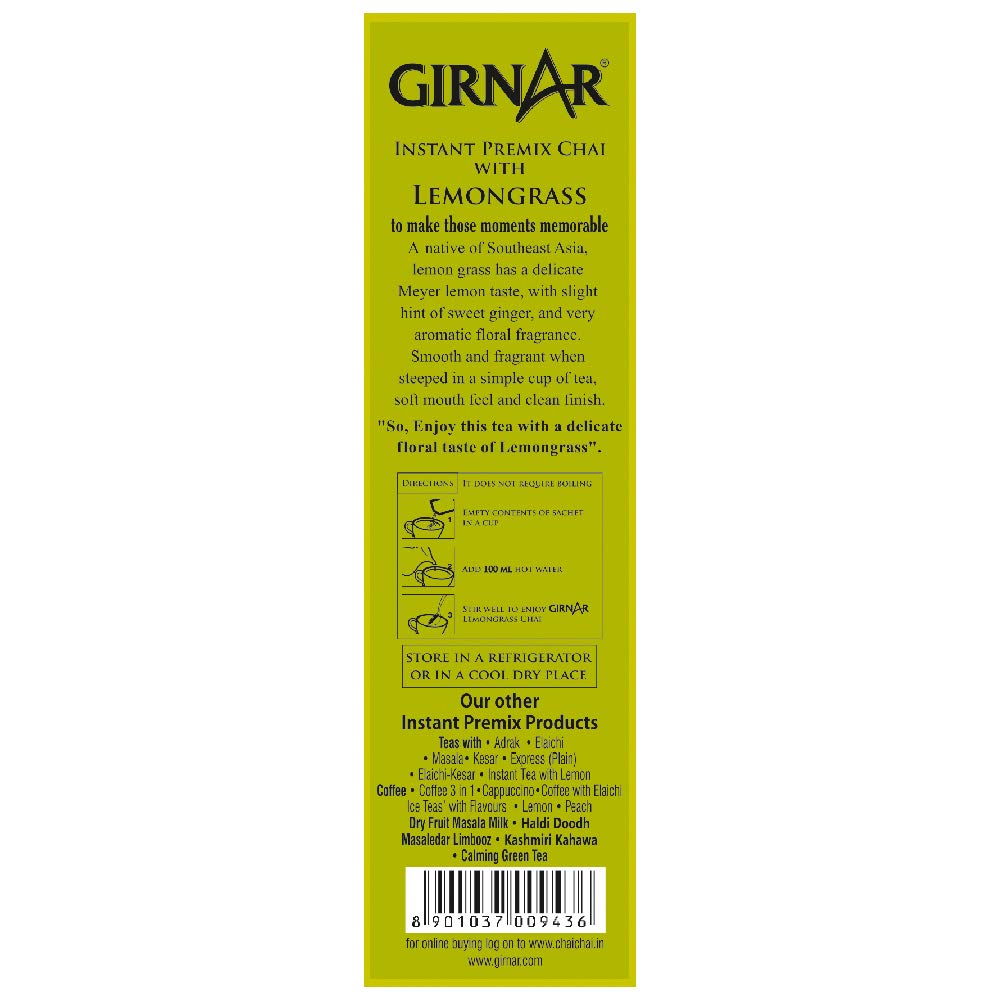 Girnar Instant Premix Lemongrass Chai Image