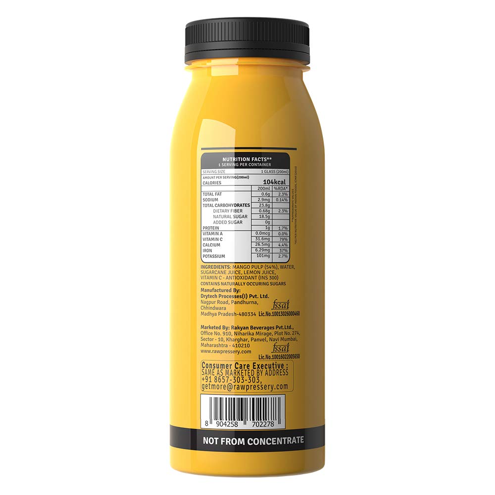 Raw Pressery Mango Juice Image