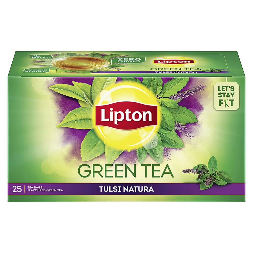 Lipton Tulsi Natural Green Tea Image