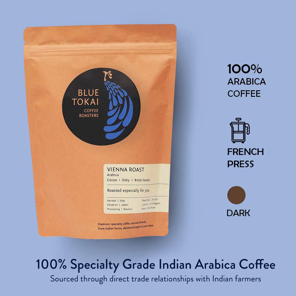 Blue Tokai Coffee Vienna Roast Arabica Image