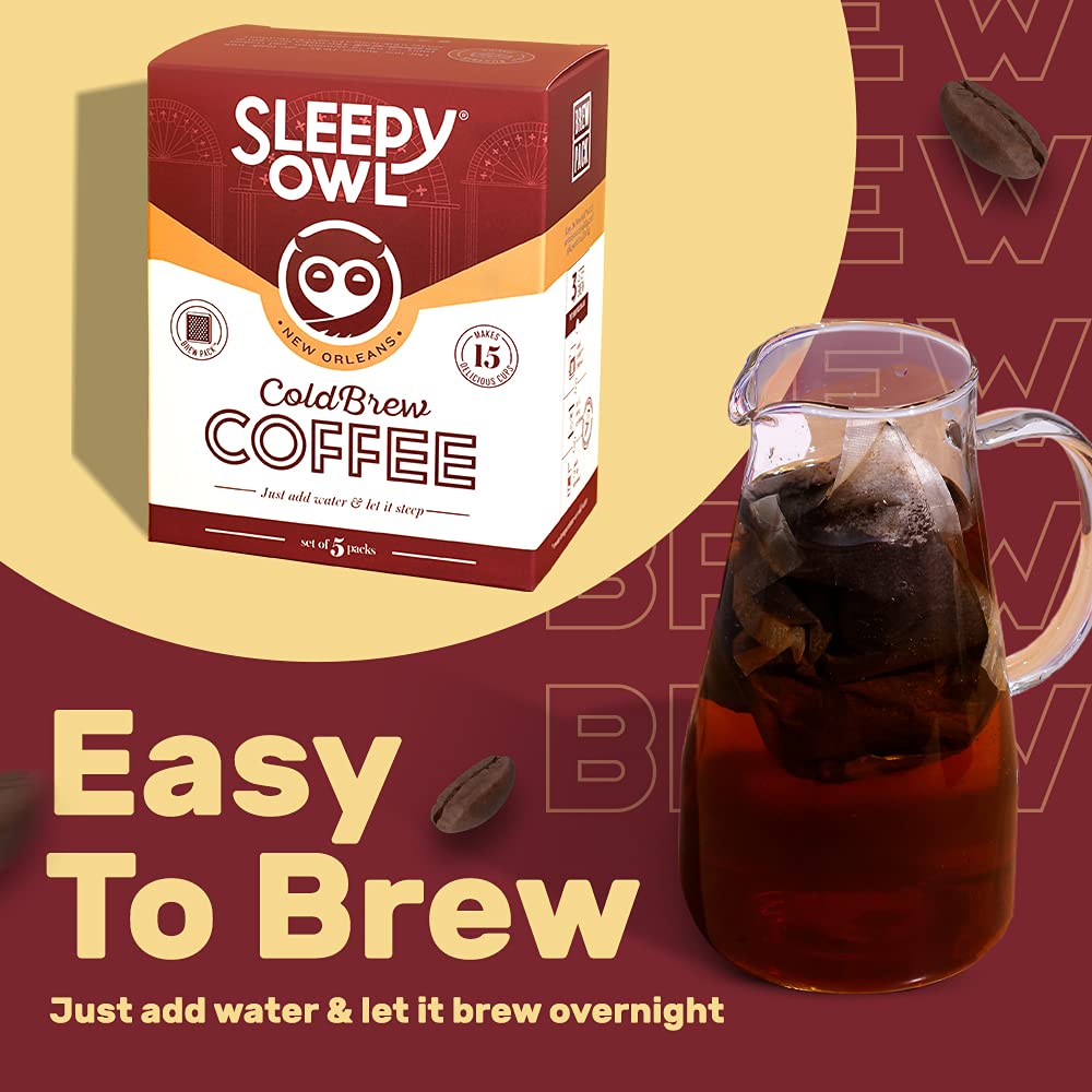 Sleepy Owl Coffee New Orleans Cold Brew Pack Image