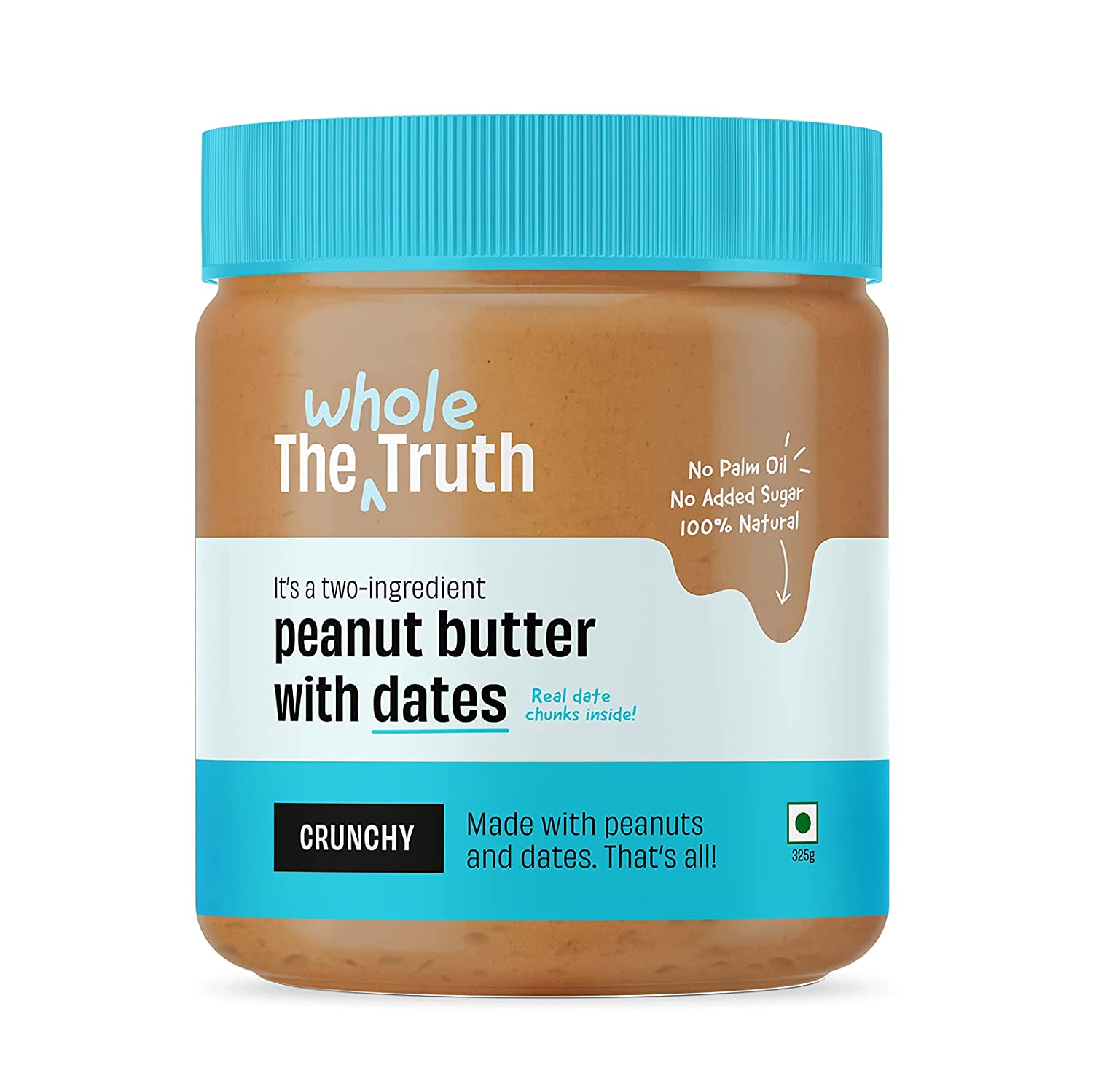 The Whole Truth Peanut Butter With Dates Crunchy Image
