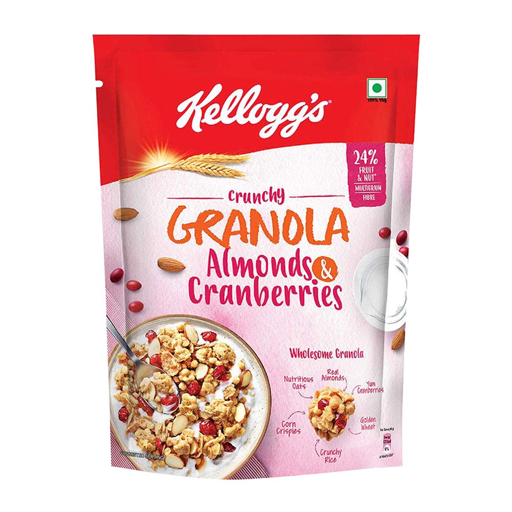 Kellogg's Crunchy Granola Almonds And Cranberries Image