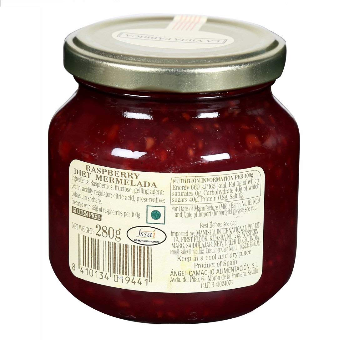 La Vieja Fabrica Raspberry Diet Mermelada (Jam) Image