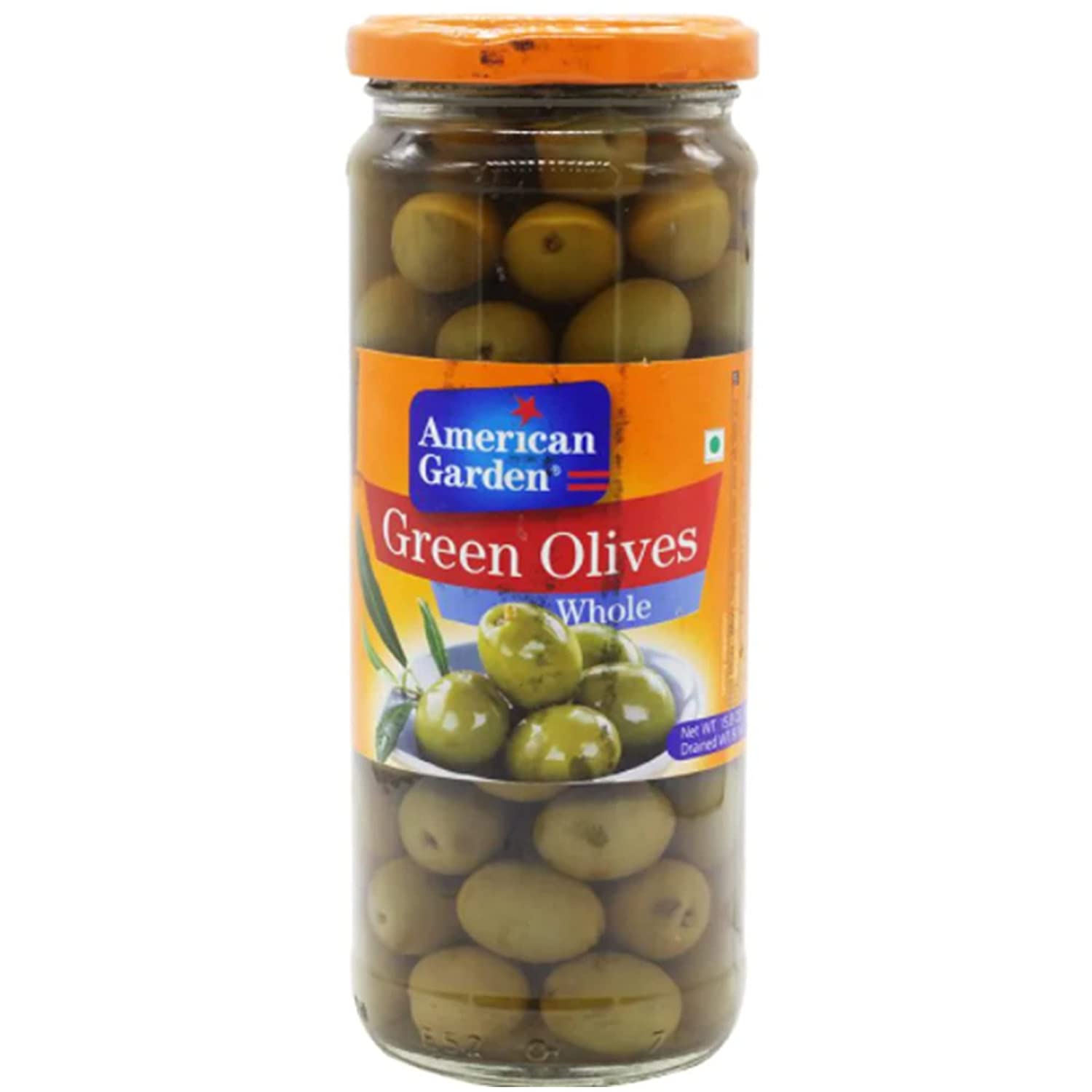 American Garden Green Olives Whole Image