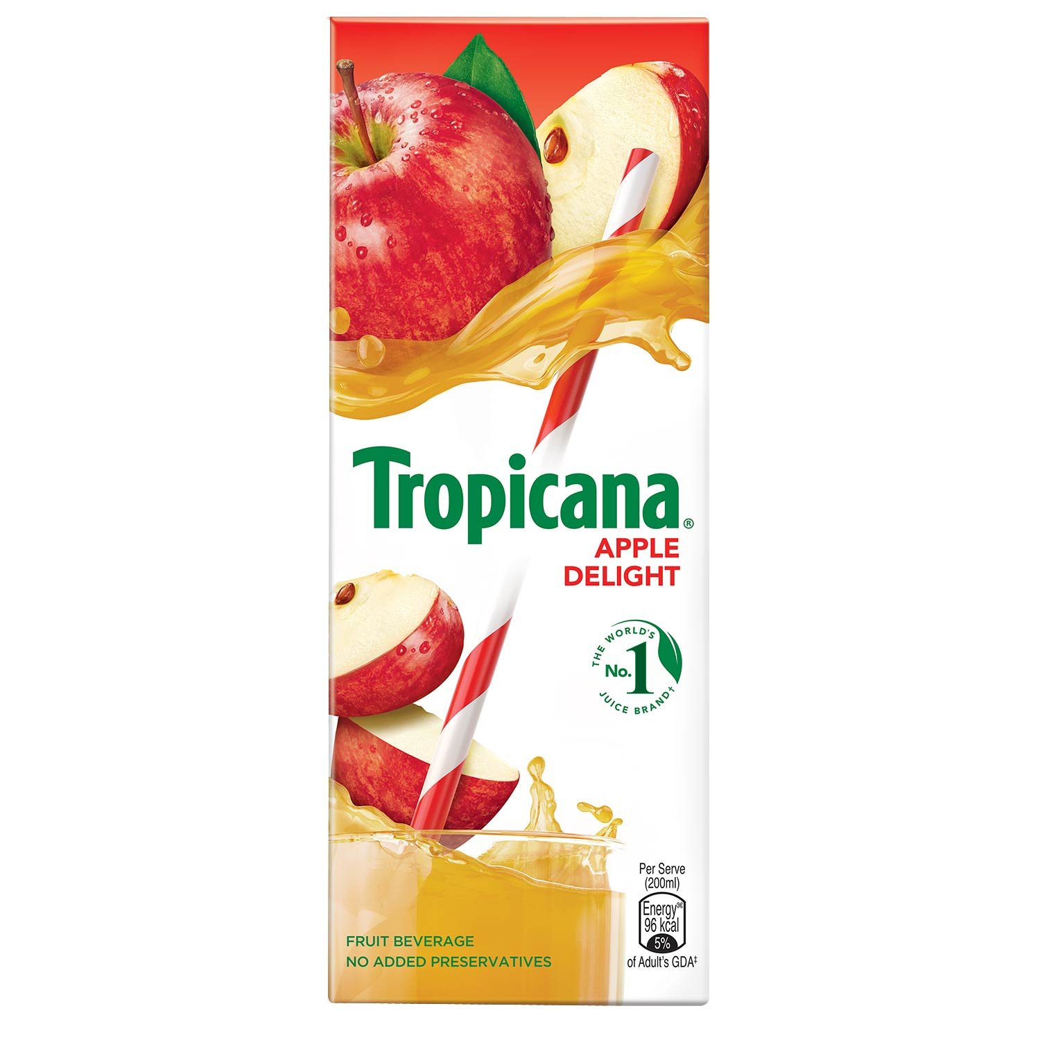 Tropicana Apple Delight Tetra Fruit Juice Image