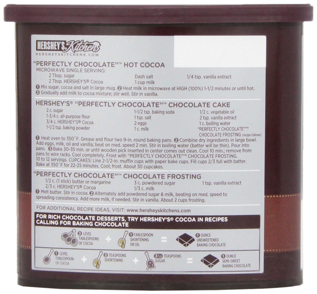 Hershey's Kitchens 100% Cocoa Natural Unsweetened Image