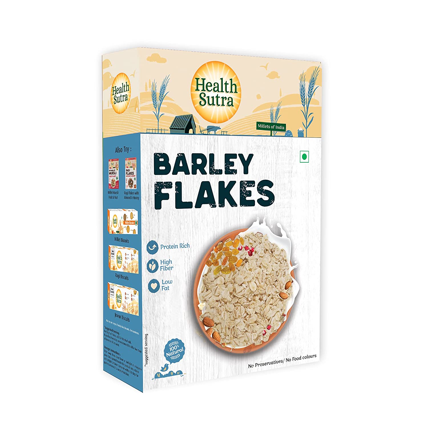 Health Sutra Barley Flakes Image